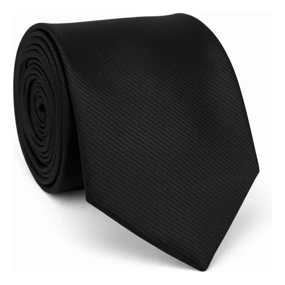 Gravata Tradicional em Seda, corte semi slim