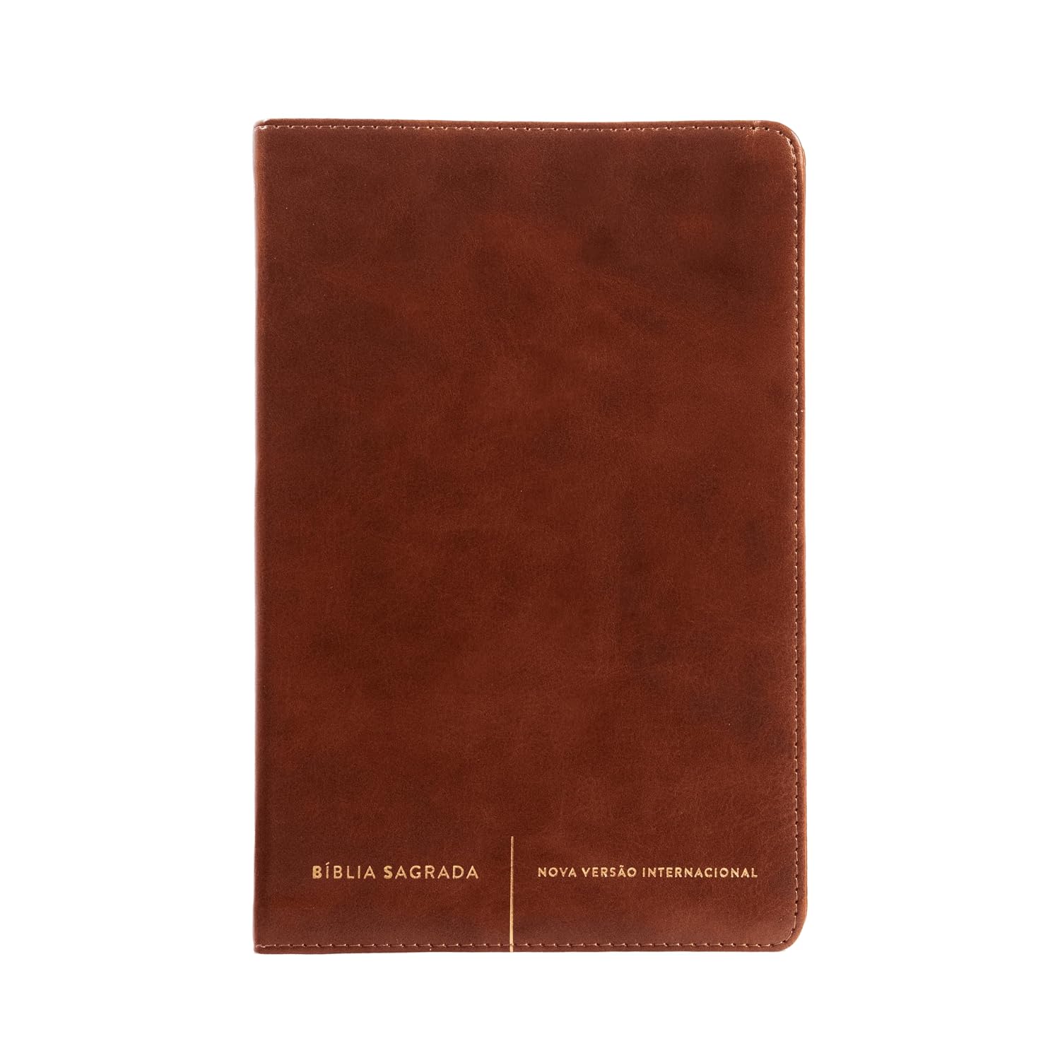 Bíblia Sagrada NVI Slim, Capa luxo marrom