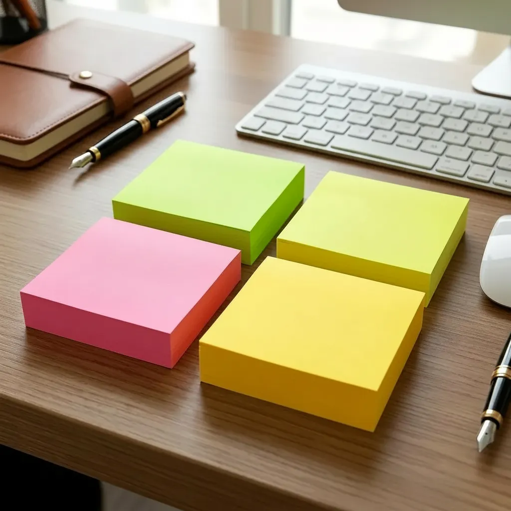 Bloco Auto Adesivo Colorido De Notas Post It Colorido 400fls