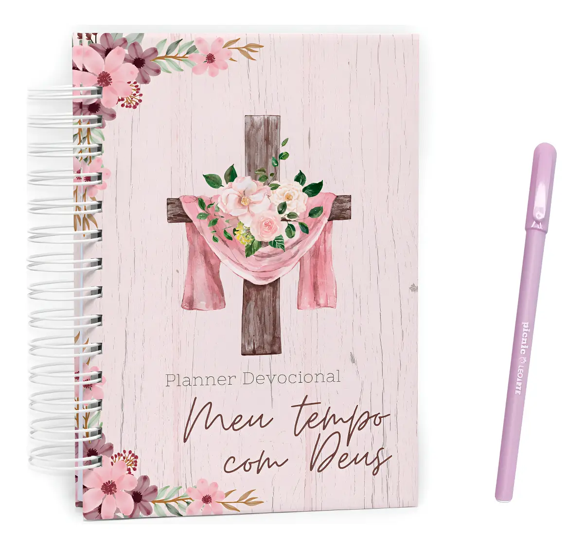 Caderno Devocional Meu Tempo Evangélico - Capa Dura Premium
