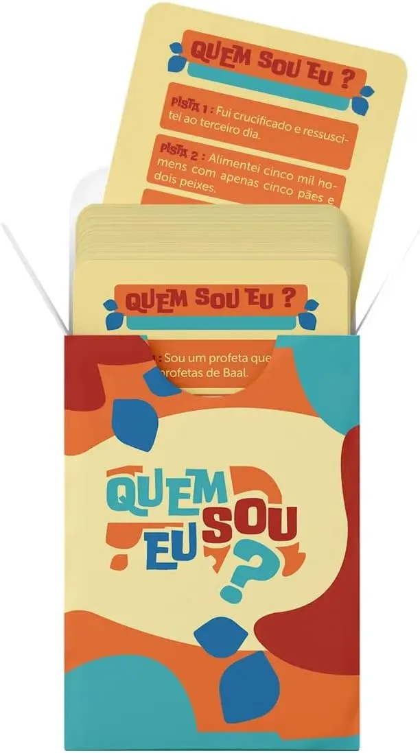 Jogo Bíblico de Cartas "Quem Sou"